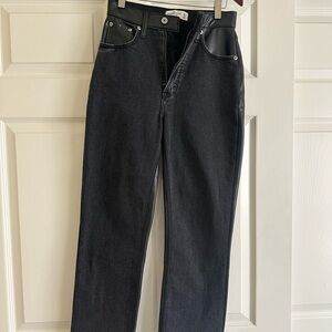 Abercrombie & Fitch Black Straight Jeans
